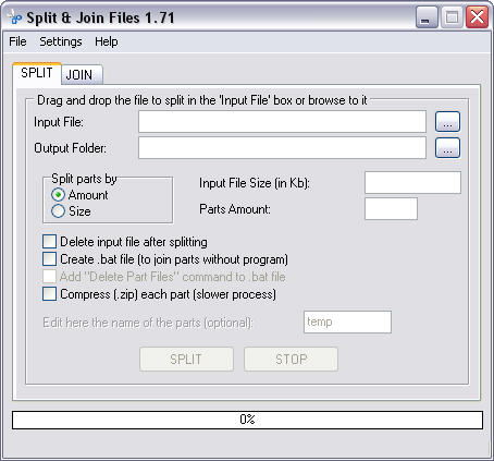Split Files 1.72